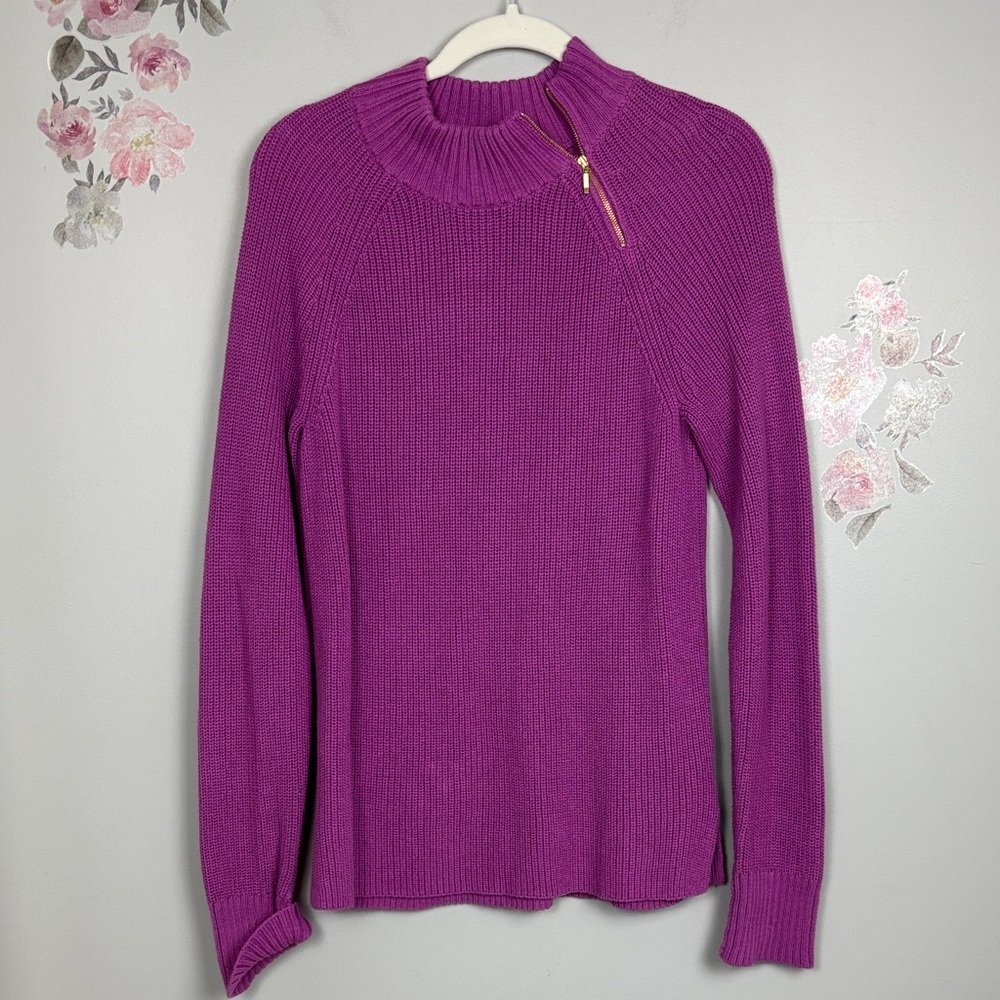 NWT Tyler Boe Orchid Mock Neck Sweater - Size M
